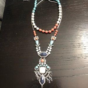 Chloe+Isabel 2 in 1 adjustable necklace set